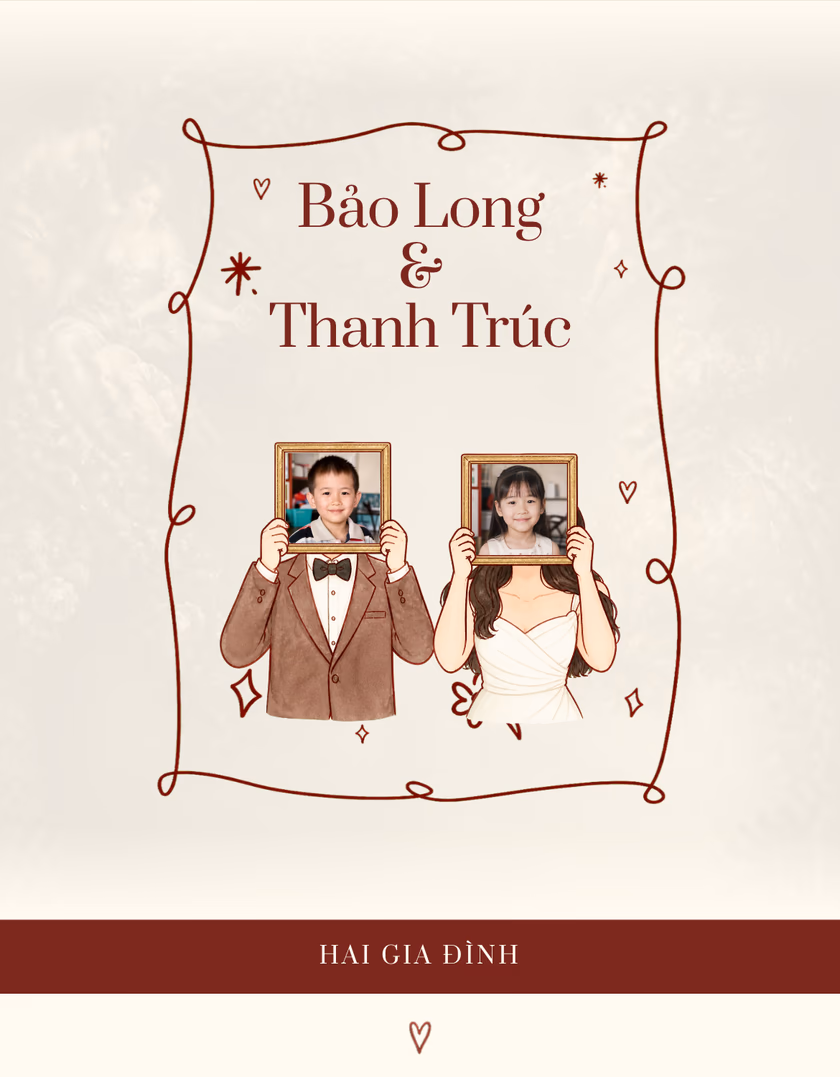 Preview of the Mộc Duyên template