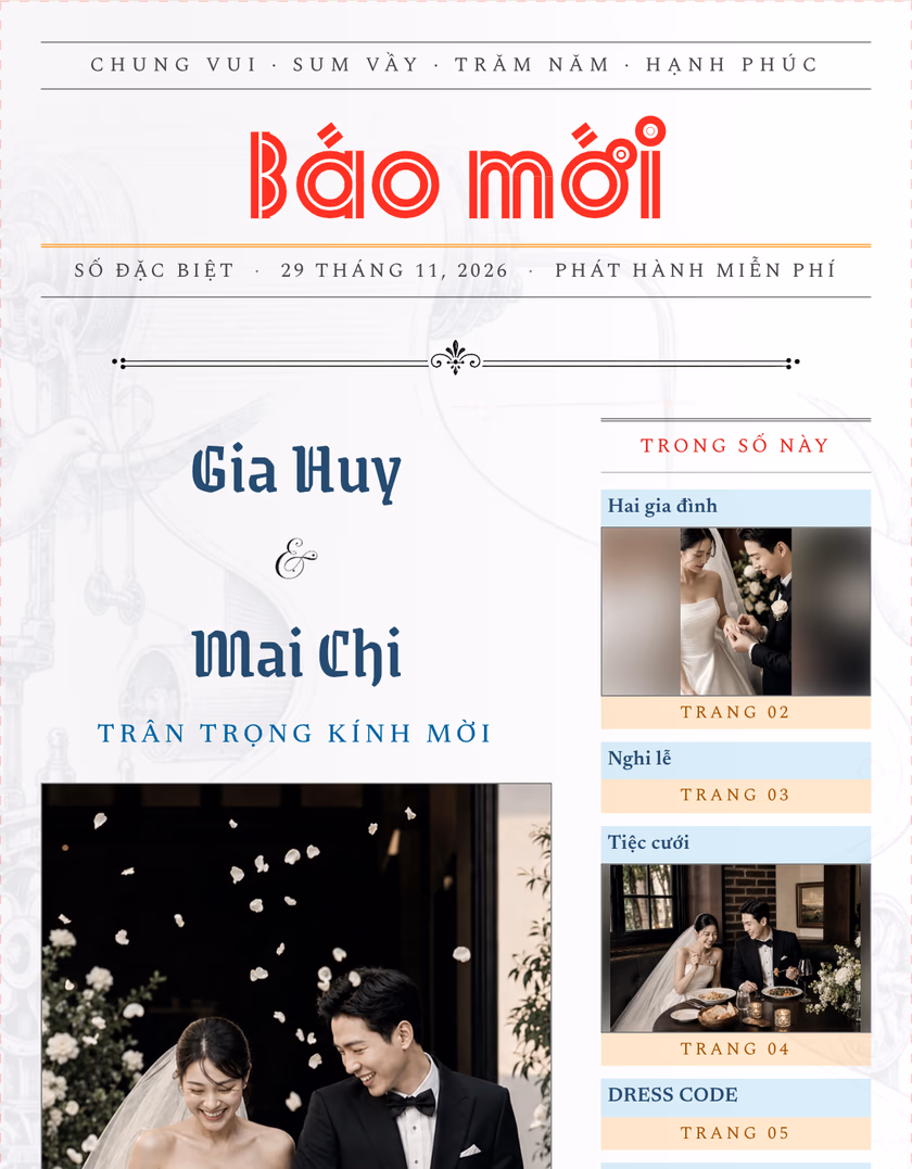 Preview of the Tin Vui template