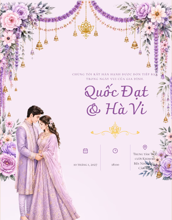 Preview of the Tử Ngọc template