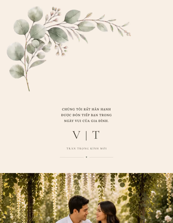 Preview of the Vườn Hẹn template
