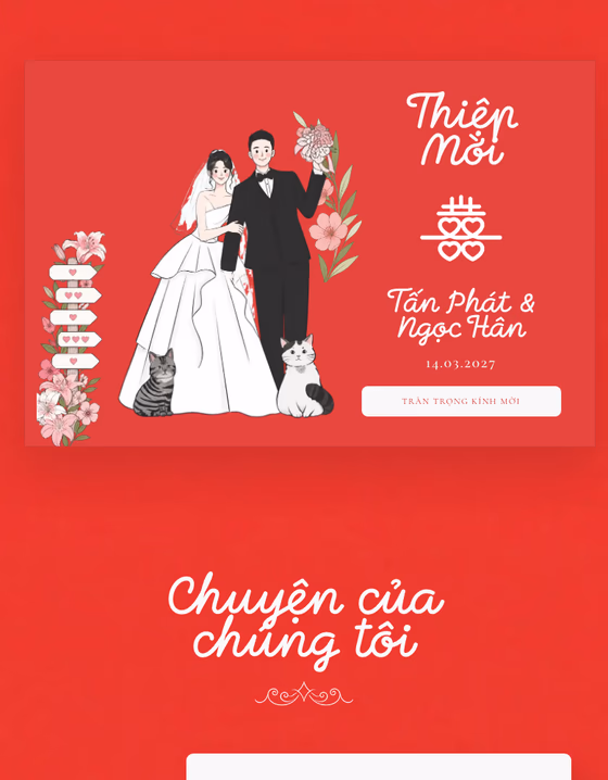 Preview of the Xích Duyên template